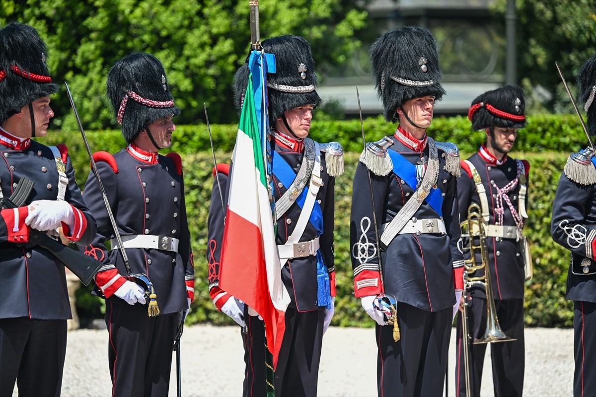 Cumhurbaşkanı Recep Tayyip Erdoğan, Türkiye-İtalya 4. Hükümetlerarası Zirvesi'ne katılmak için...