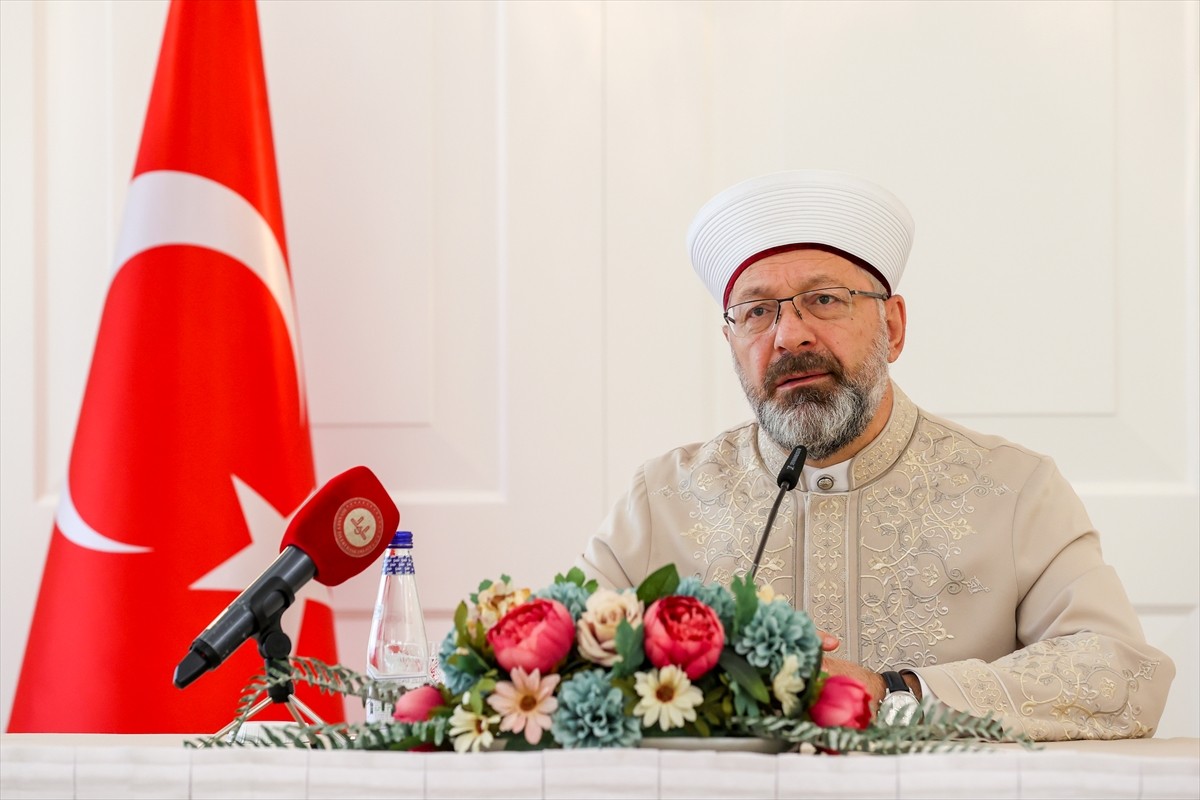 Diyanet İşleri Başkanı Ali Erbaş, Hac ve Umre Hizmetleri Genel Müdürlüğü tarafından hac...