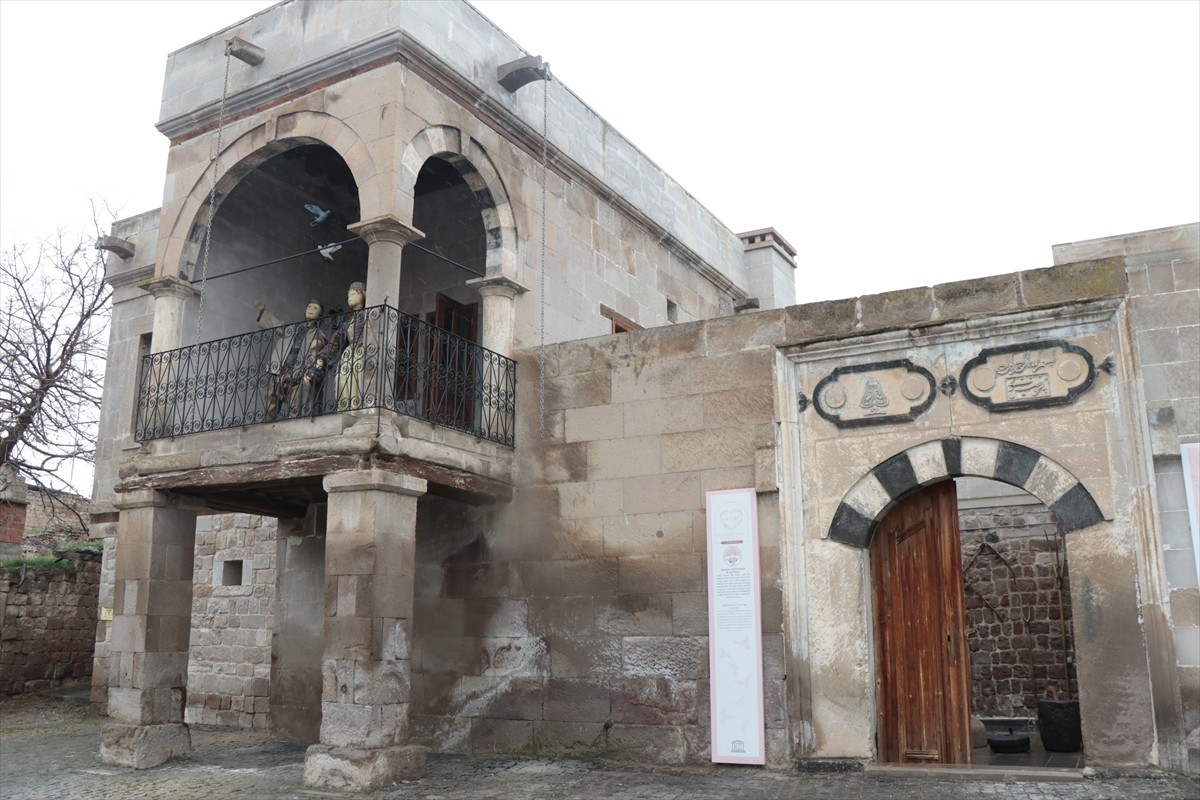 Kayseri Büyükşehir Belediyesince Koramaz Vadisi Müzesi'ne dönüştürülen Ağırnas Mahallesi'ndeki...