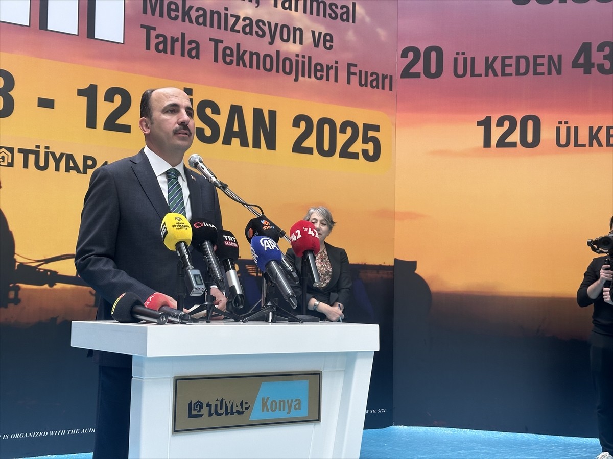 Tarım ve Orman Bakanı İbrahim Yumaklı, Konya Ticaret Odası (KTO) TÜYAP Konya Uluslararası Fuar...