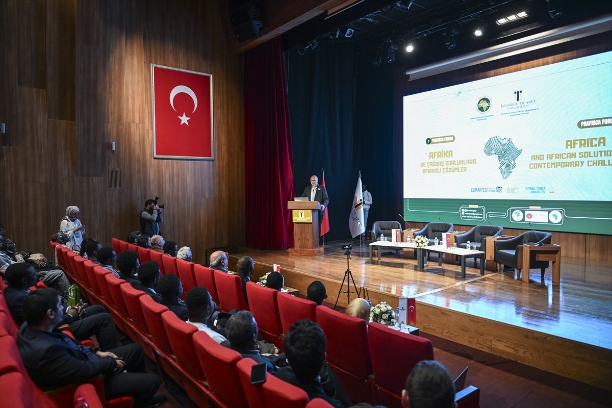 Afrika Düşünce Platformu tarafından İstanbul Ticaret Üniversitesi Sütlüce Yerleşkesi'nde “Afrika...