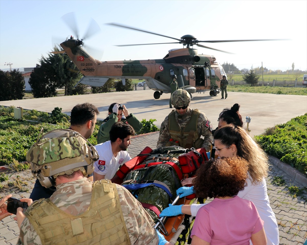Amasya'nın Merzifon ilçesindeki 5'inci Ana Jet Üs Komutanlığına bağlı "Melek Filo" olarak bilinen...