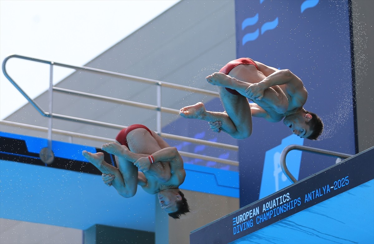 Avrupa Yüzme Birliği (European Aquatics) tarafından Antalya'da düzenlenen Avrupa Su Sporları...