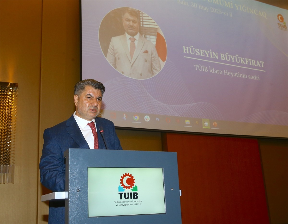 Azerbaycan'daki Türk iş insanlarının kurduğu Türkiye-Azerbaycan İş Adamları ve Sanayiciler...