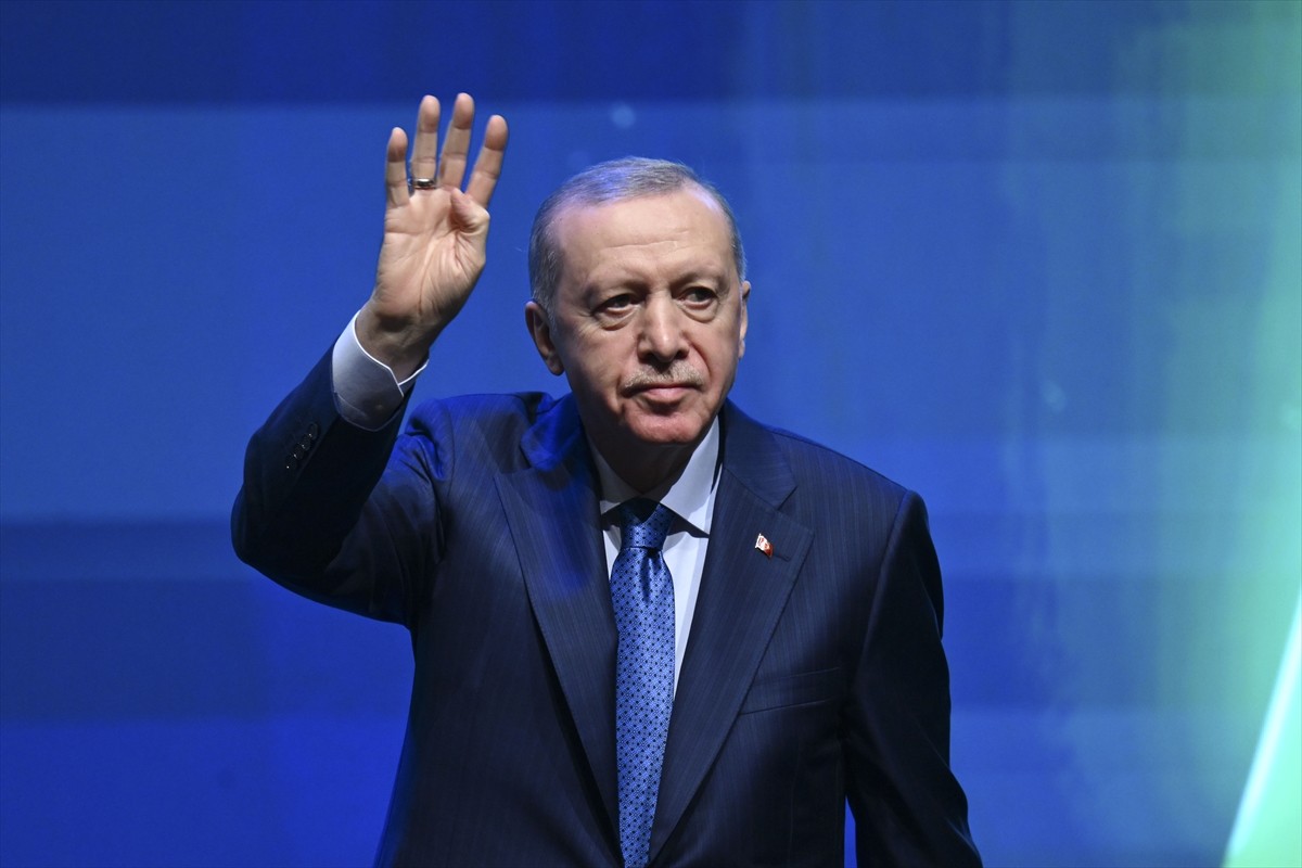 Cumhurbaşkanı Recep Tayyip Erdoğan, Atatürk Kültür Merkezi'nde düzenlenen Uluslararası Yeşilay...