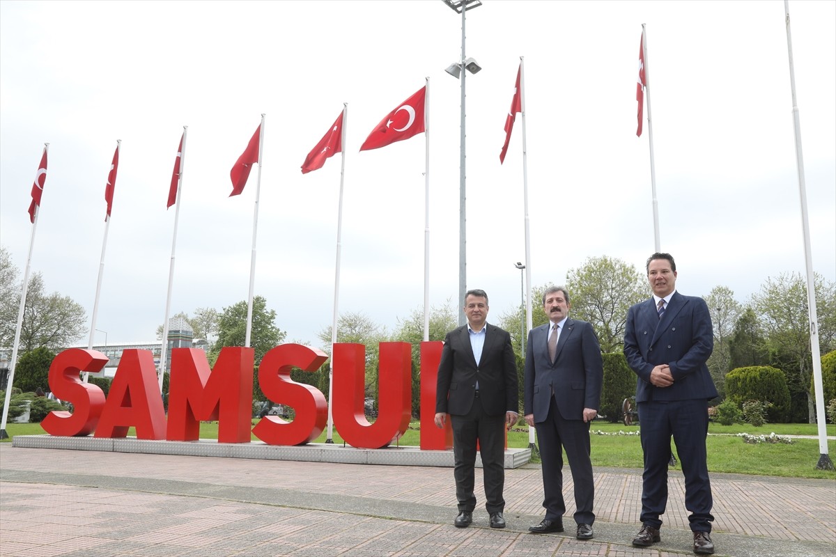 Cumhurbaşkanlığı 6. Uluslararası Yat Yarışları'nda Samsun etabının basın lansmanı Bandırma...