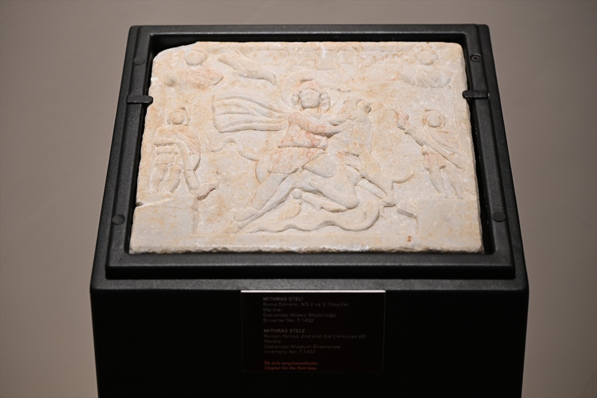 Cumhuriyet'in 102'nci yılı kapsamında düzenlenen "Zeugma IV. İskit Lejyonu" sergisi, Gaziantep...