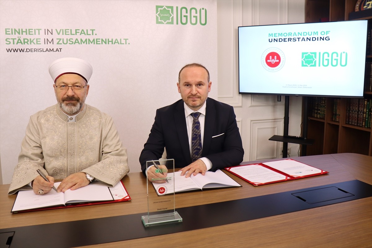 Diyanet İşleri Başkanlığı ile Avusturya'daki Müslümanların resmi temsilcisi konumundaki Avusturya...