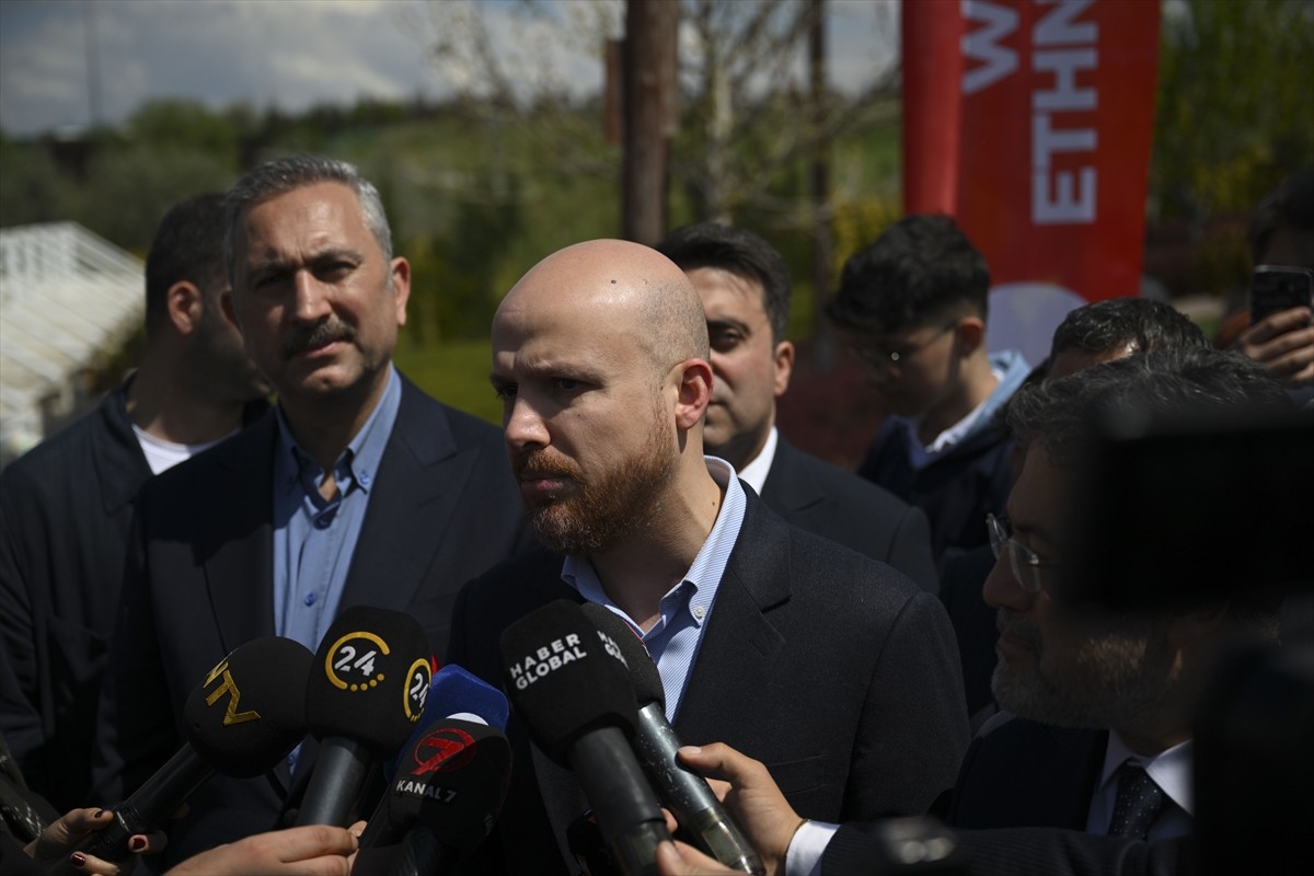 Dünya Etnospor Birliği Başkanı Bilal Erdoğan, Türkiye Geleneksel Spor Dalları Federasyonunun...