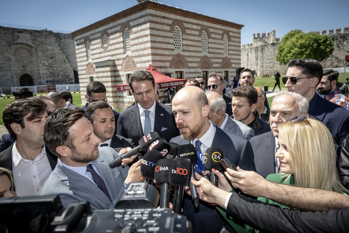 Dünya Etnospor Birliği Başkanı ve Okçular Vakfı Mütevelli Heyeti Üyesi Bilal Erdoğan, 13....