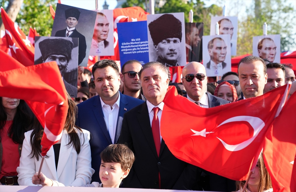 İstanbul Büyükşehir Belediyesince (İBB) 19 Mayıs Atatürk'ü Anma, Gençlik ve Spor Bayramı...