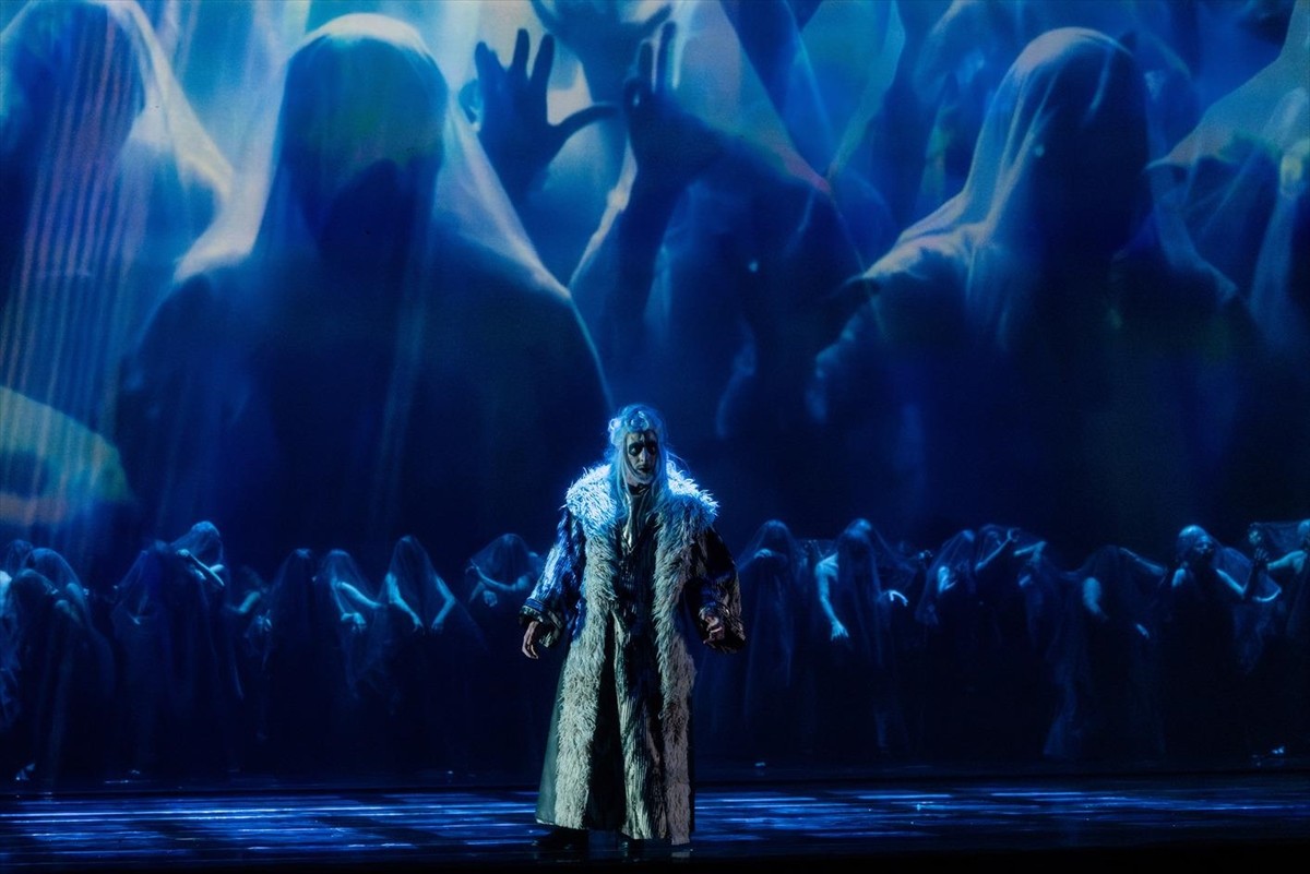 İstanbul Devlet Opera ve Balesinin (İDOB) sahnelediği "Gilgameş" operasının dünya prömiyeri, 16....