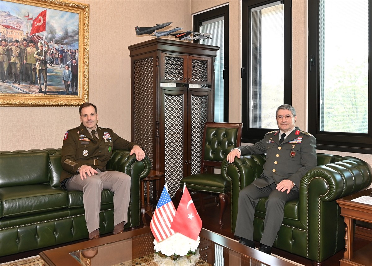 Kara Kuvvetleri Komutanı Orgeneral Selçuk Bayraktaroğlu, ABD Avrupa ve Afrika Kara Ordusu Komutanı...