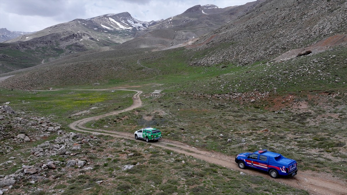 Kayseri'de jandarma ekipleri, bulunduğu bölgenin ekolojik şartları nedeniyle yalnızca belirli...