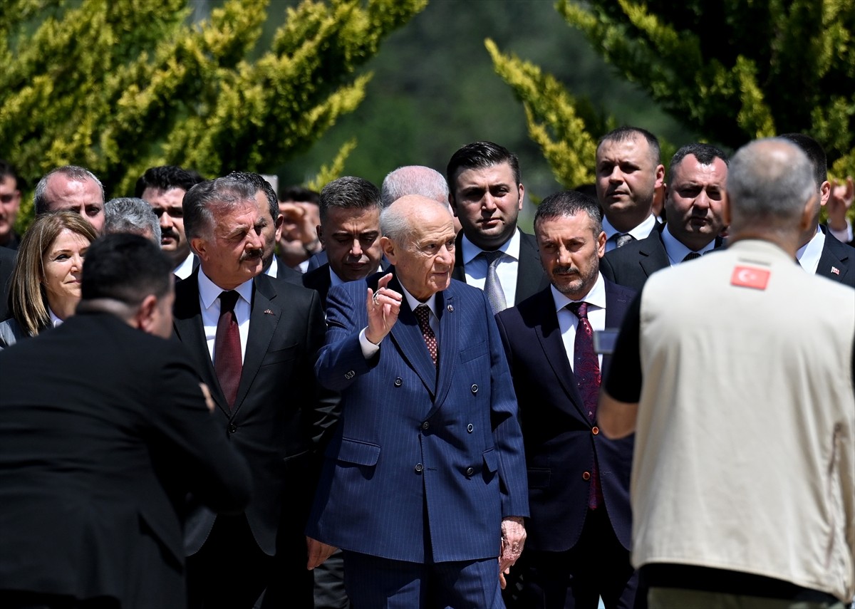 Milliyetçi Hareket Partisi (MHP) Genel Başkanı Devlet Bahçeli, Kızılcahamam’da yer alan Ülkücü...