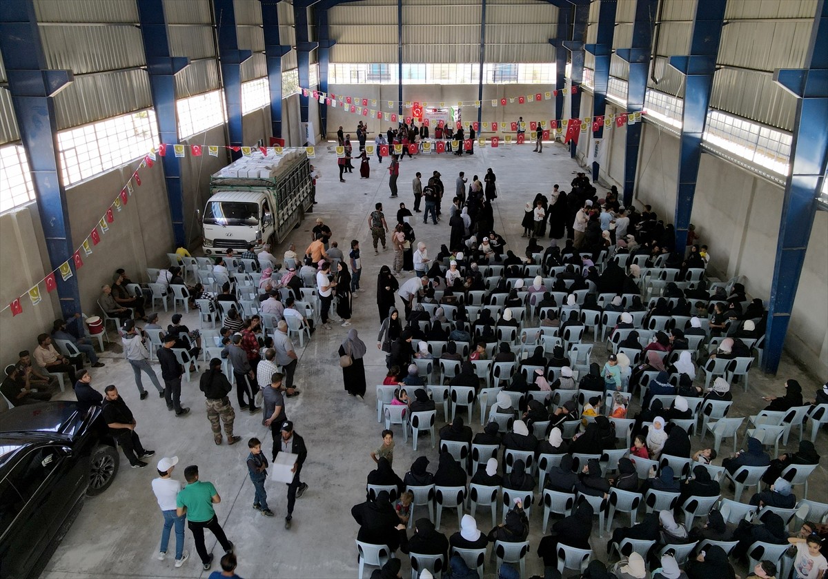 Sadakataşı Derneğince, Suriye'nin başkenti Şam'ın Doğu Guta bölgesinde bulunan Arbin beldesinde...