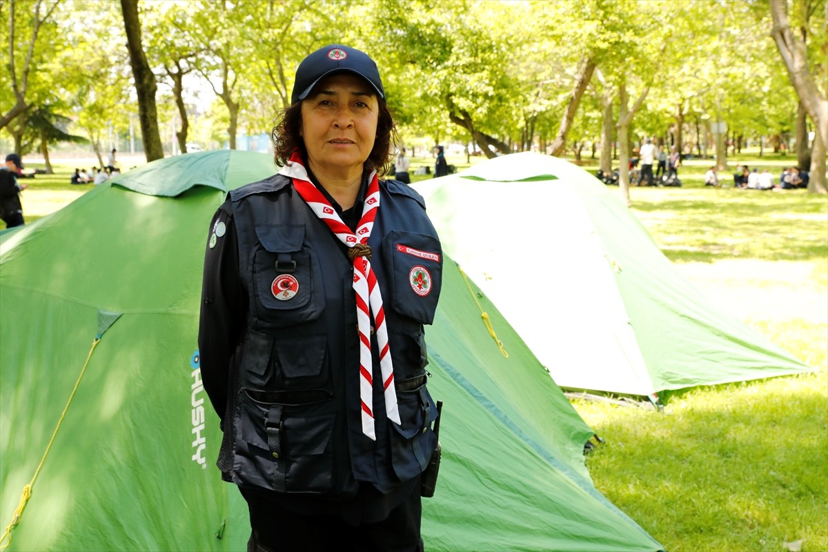 Samsun'da Türkiye İzcilik Federasyonu tarafından 19 Mayıs Atatürk'ü Anma, Gençlik ve Spor Bayramı...