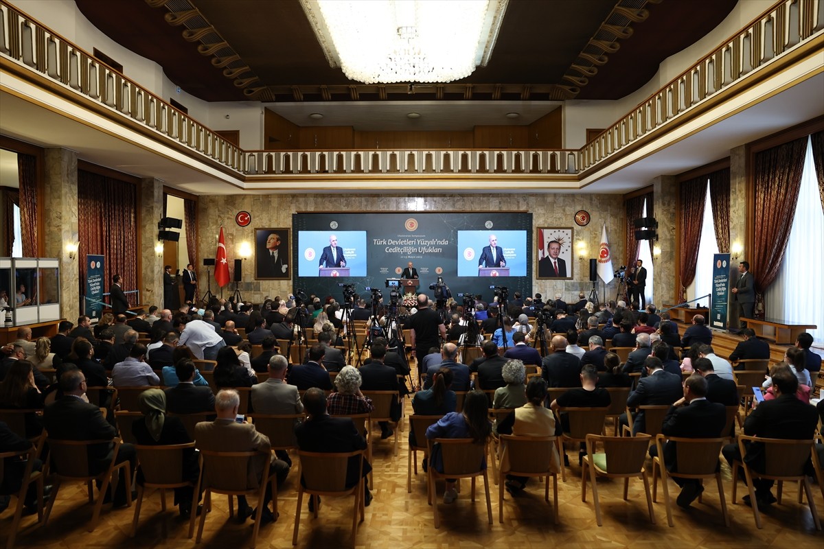 TBMM Başkanı Numan Kurtulmuş, kendi himayelerinde, Üsküdar Üniversitesi Stratejik Araştırmalar...