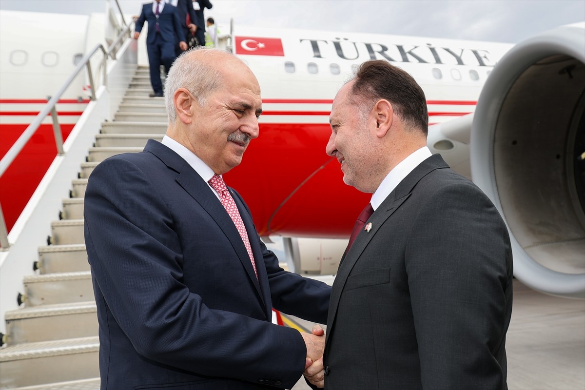 TBMM Başkanı Numan Kurtulmuş, Kuzey Kıbrıs Türk Cumhuriyeti (KKTC) Cumhuriyet Yerleşkesi Açılış...