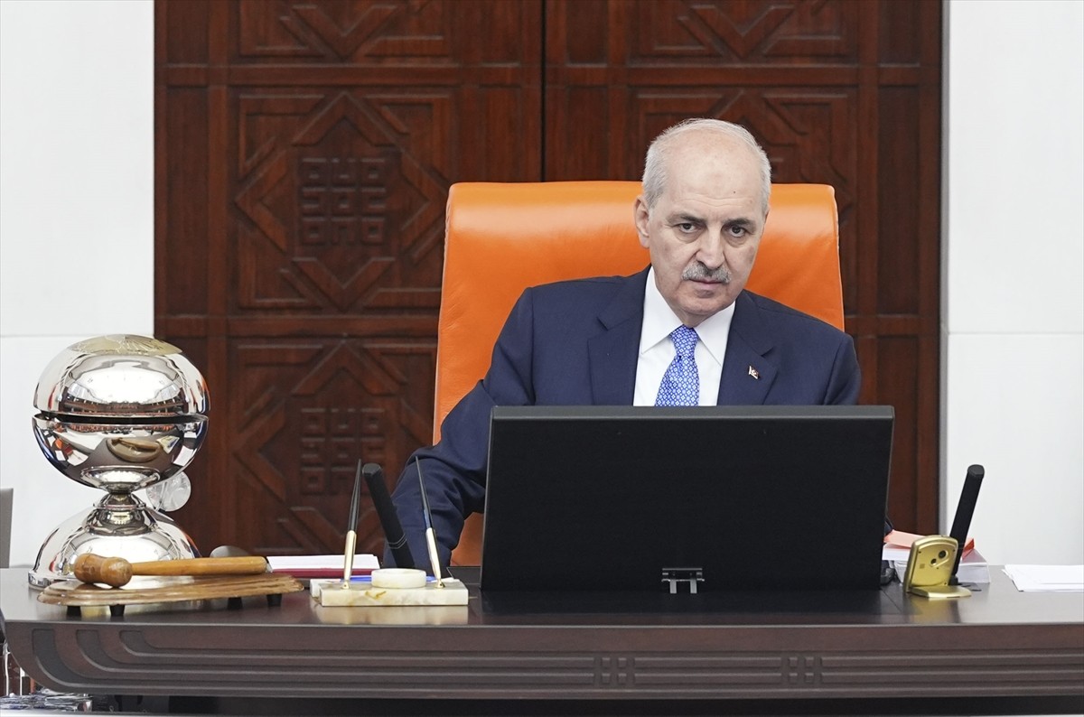 TBMM Genel Kurulu, TBMM Başkanı Numan Kurtulmuş başkanlığında çalışmalarını sürdürdü.