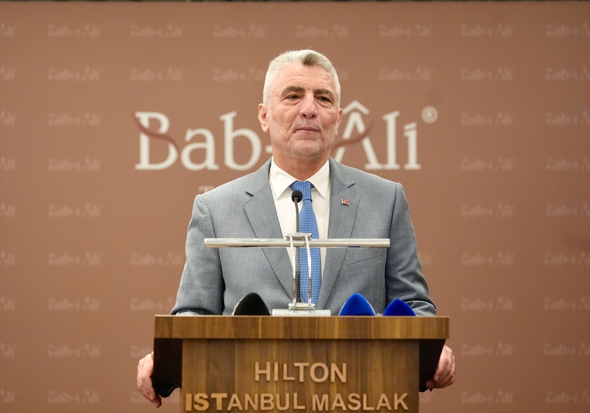 Ticaret Bakanı Ömer Bolat, Bab-ı Ali Toplantıları’na katılarak konuşma yaptı.