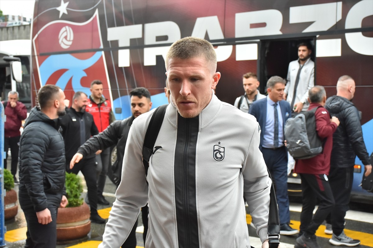 Trabzonspor, Ziraat Türkiye Kupası finalinde yarın Galatasaray ile yapacağı maç için Gaziantep'e...