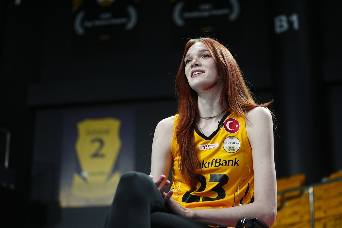 VakıfBank'ın Rus smaçörü Marina Markova, AA muhabirine açıklamalarda bulundu.