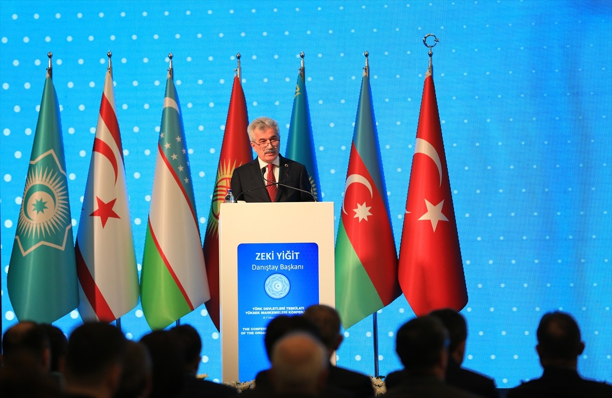 Yargıtay Başkanlığının ev sahipliğinde gerçekleştirilen Türk Devletleri Teşkilatı Yüksek...