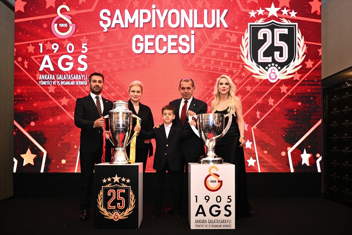 1905 Ankara Galatasaraylı Yönetici ve İş İnsanları Derneği (AGS) tarafından Ankara'da bir otelde...