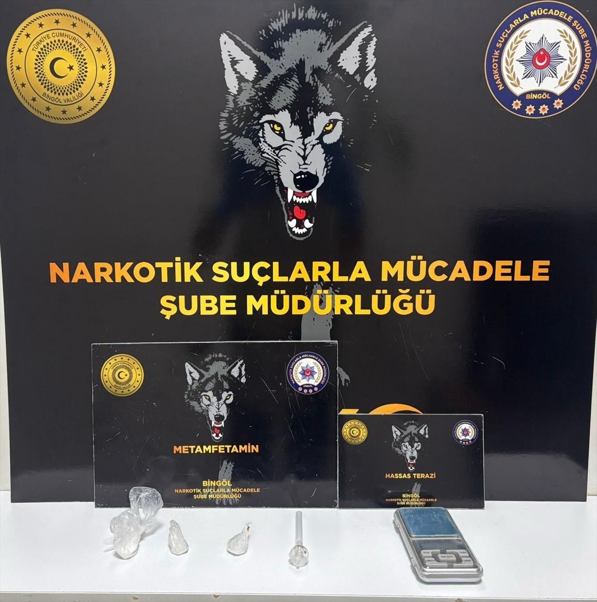 Bingöl'de şüphe üzerine durdurulan araçta, üzerinde sentetik uyuşturucuyla yakalanan şüpheli...