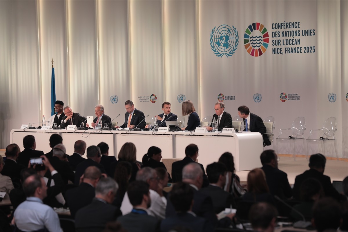 Birleşmiş Milletler (BM) Okyanus Konferansı’nın üçüncüsü (UNOC3), Fransa’nın Nice kentinde...
