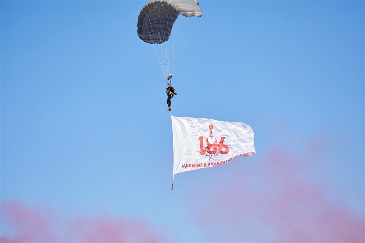 Nevşehir'de, Jandarma Teşkilatının 186. kuruluş yıl dönümü dolayısıyla Jandarma Komando Özel...