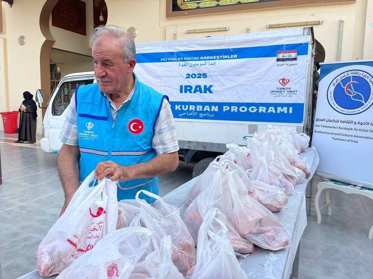 Türkiye Diyanet Vakfı (TDV) ile Diyanet İşleri Başkanlığı, Irak'ın Kerkük kentinde ihtiyaç sahibi...