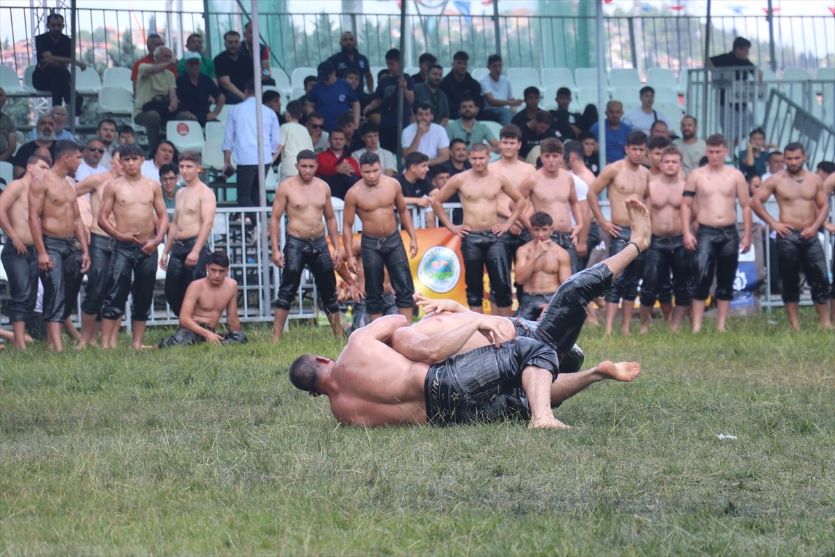 Türkiye Geleneksel Güreşler Federasyonu tarafından düzenlenen 2025 CW Enerji Türkiye Yağlı Güreş...