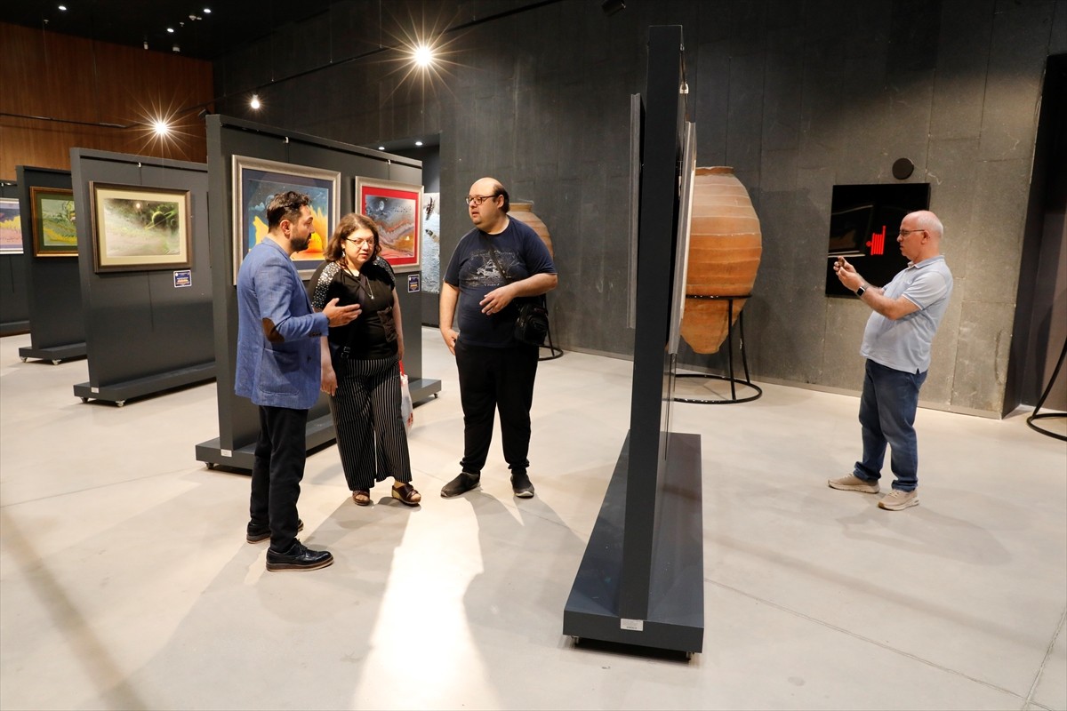 Türkiye Kültür Yolu Festivali'nin dördüncü durağı Samsun'da, "Kainat Ayetlerinin Sanatla Tefsiri"...