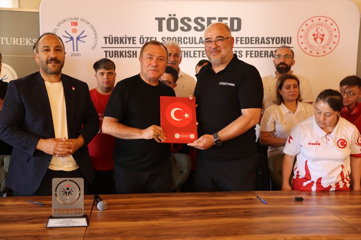 Türkiye Özel Sporcular Spor Federasyonu (TÖSSFED) ile Tureks Turunç Madencilik arasında 4 yıllık...