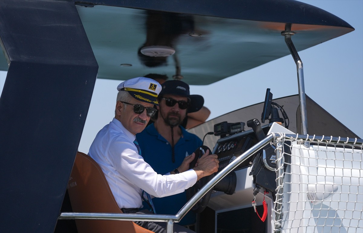 Ulaştırma ve Altyapı Bakanı Abdulkadir Uraloğlu, Uluslararası Denizciler Günü kapsamında, Ankara...