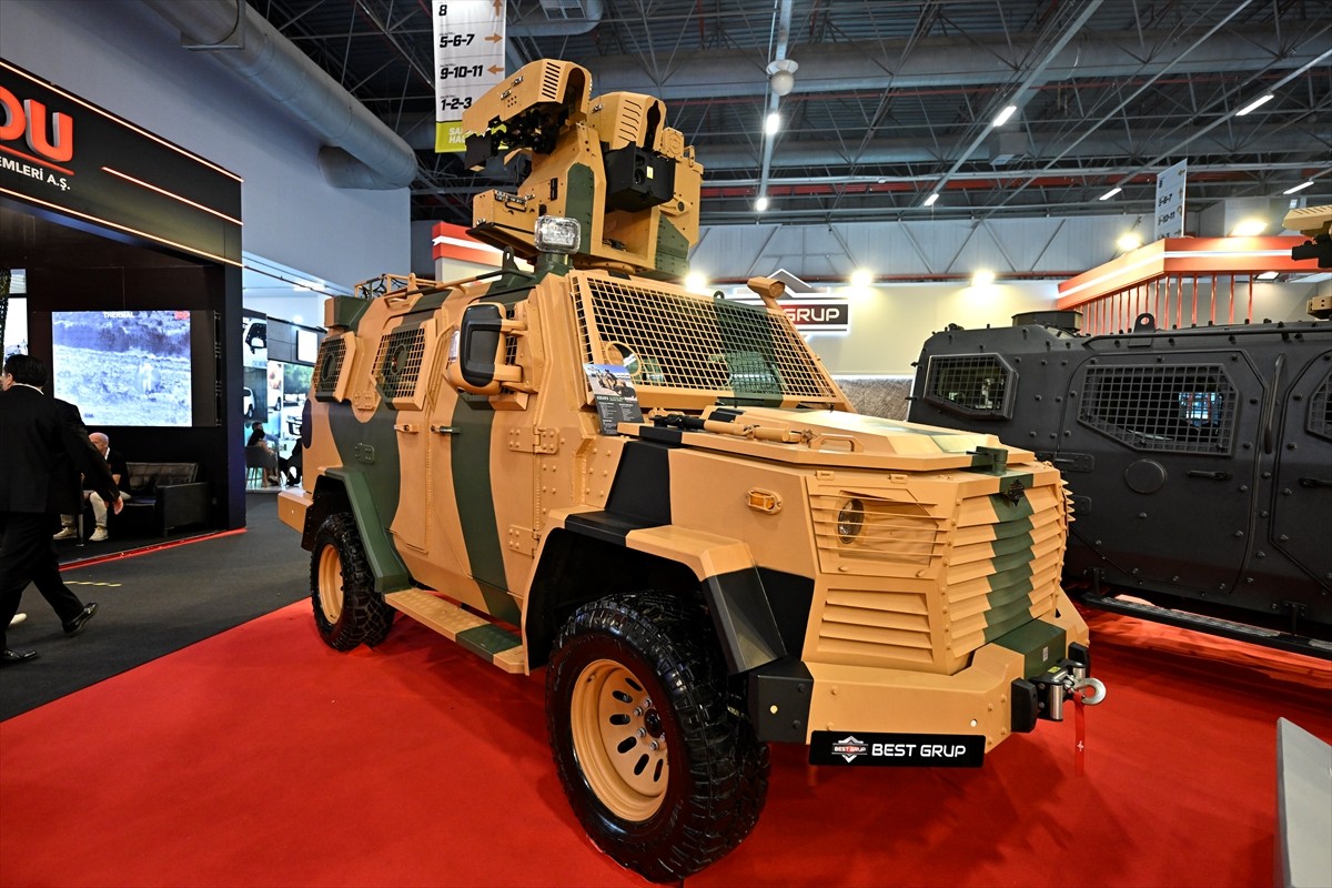 Anadolu Ajansının (AA) "Global İletişim Ortağı" olduğu 17. Uluslararası Savunma Sanayii Fuarı...