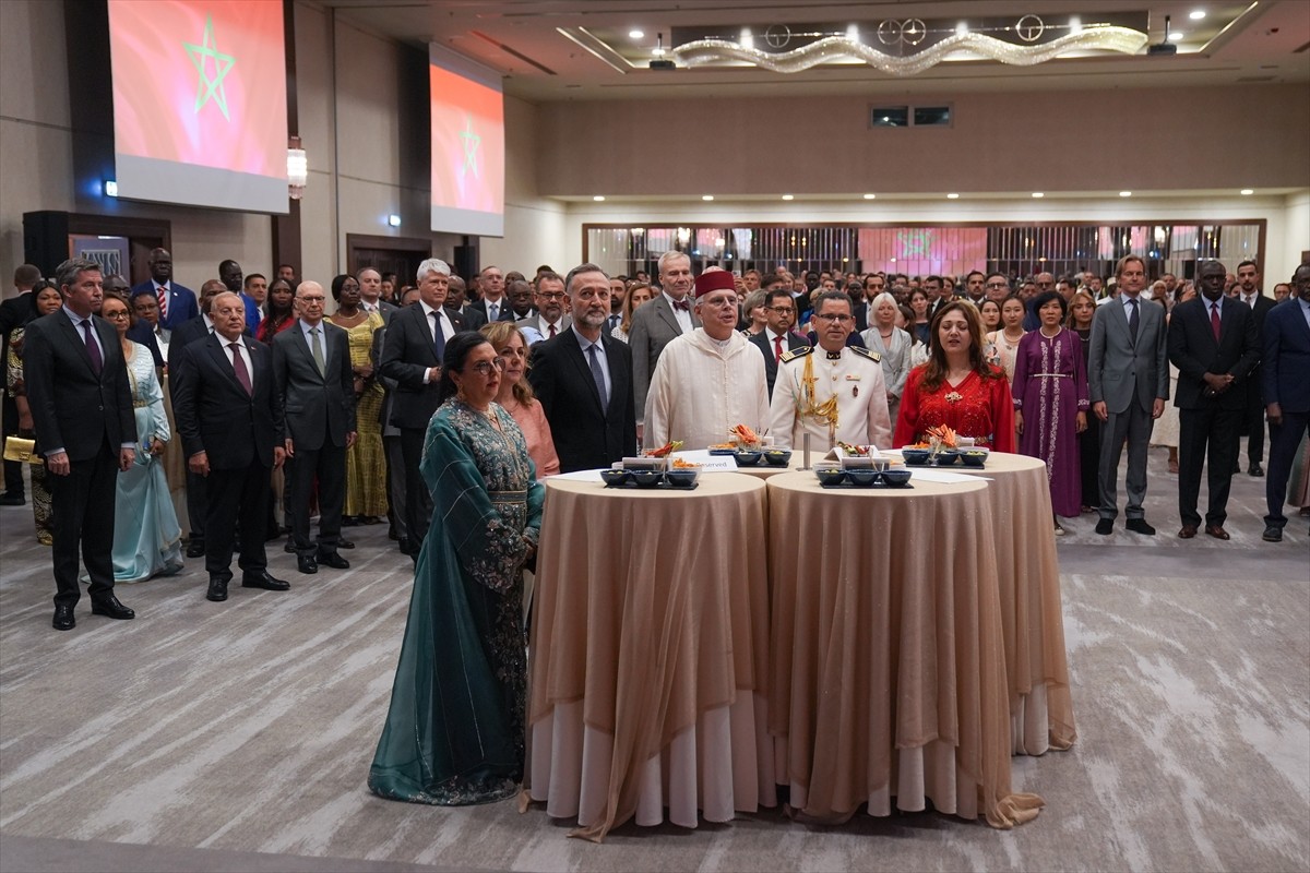 Fas'ın Ankara Büyükelçiliği'nce Kral 6. Muhammed'in tahta çıkışının 26. yıl dönümü vesilesiyle...