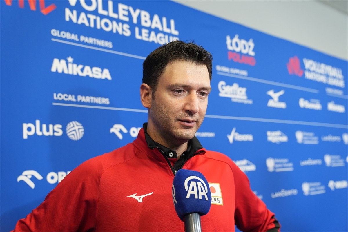 FIVB Milletler Ligi'nin (VNL) yarı finalinde Brezilya ile Japonya takımları, Polonya’nın Lodz...