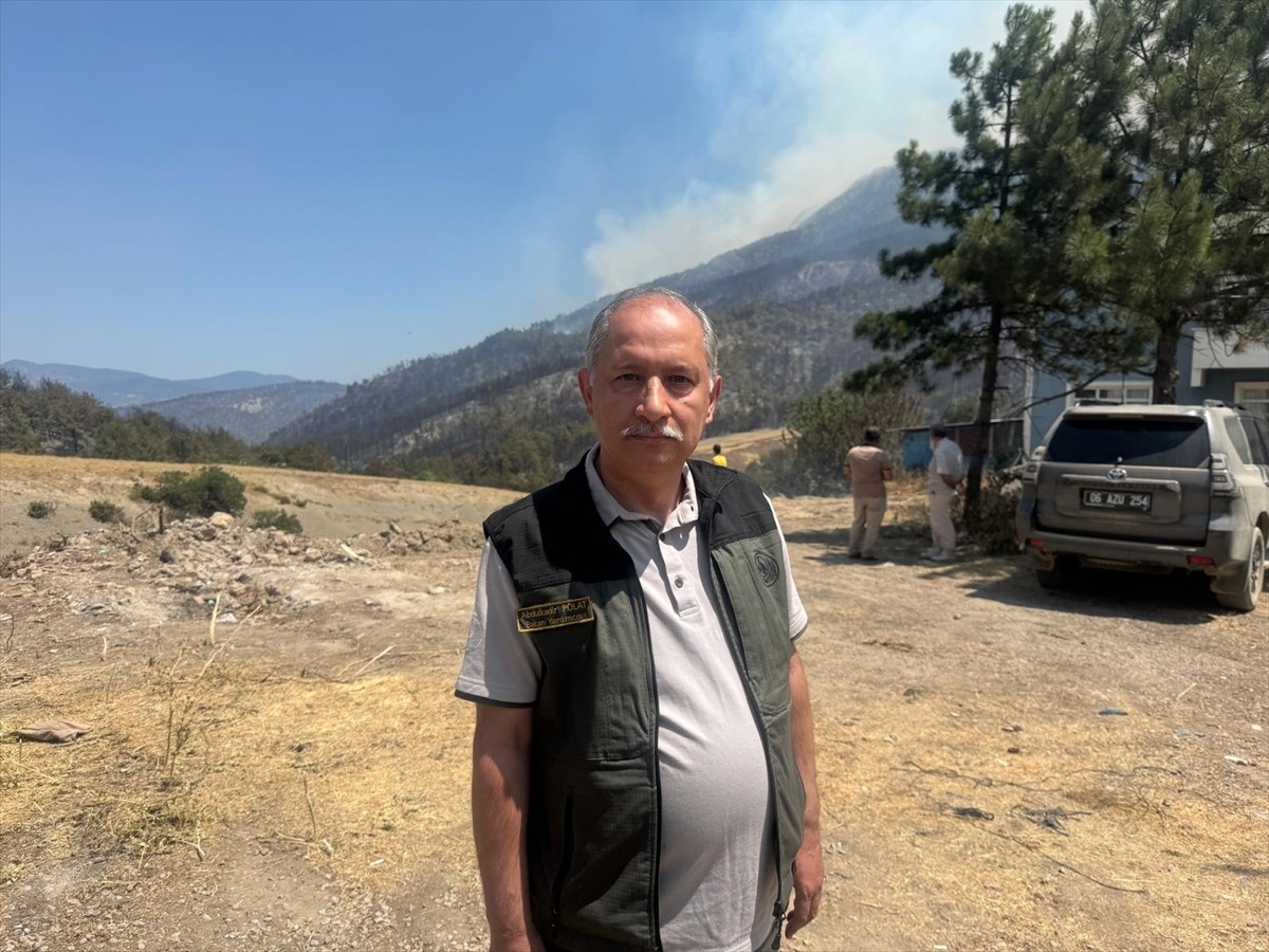 Geyve ilçesinde dün çıkan orman yangını sonrası boşaltılan Taşoluk Mahallesi'ne gelen Tarım ve...