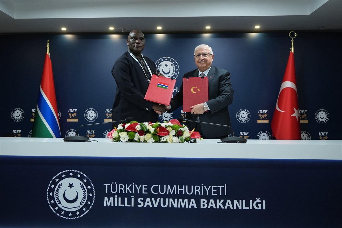 İstanbul Fuar Merkezi'nde düzenlenen 17. Uluslararası Savunma Sanayii Fuarı'nda (IDEF 2025)...