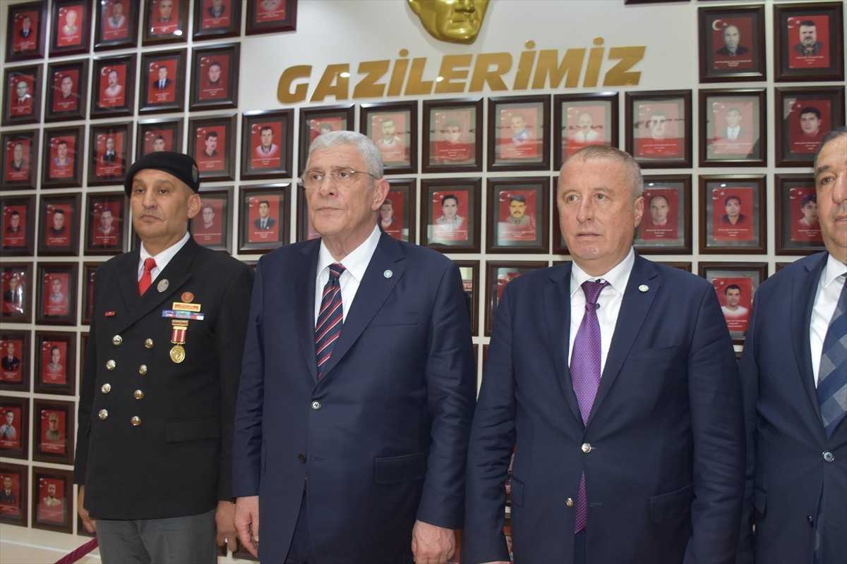 İYİ Parti Genel Başkanı Müsavat Dervişoğlu, Afyonkarahisar'da Türkiye Harp Malulü Gaziler Şehit...
