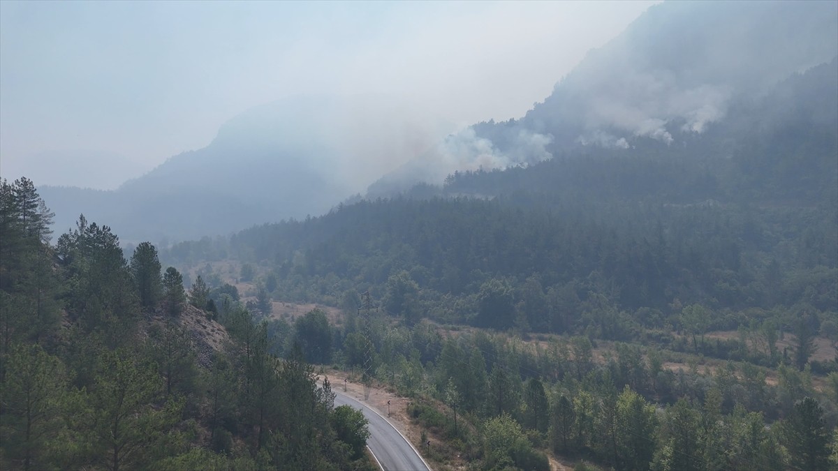 Karabük'ün Safranbolu ve Ovacık ilçelerinde ormanlık alanda çıkan yangınlar, dördüncü gününde...