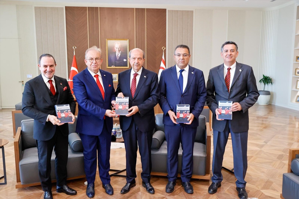 Kuzey Kıbrıs Türk Cumhuriyeti Cumhurbaşkanı Ersin Tatar'ın, yöneticiliği döneminde "Mavi Vatan" ve...