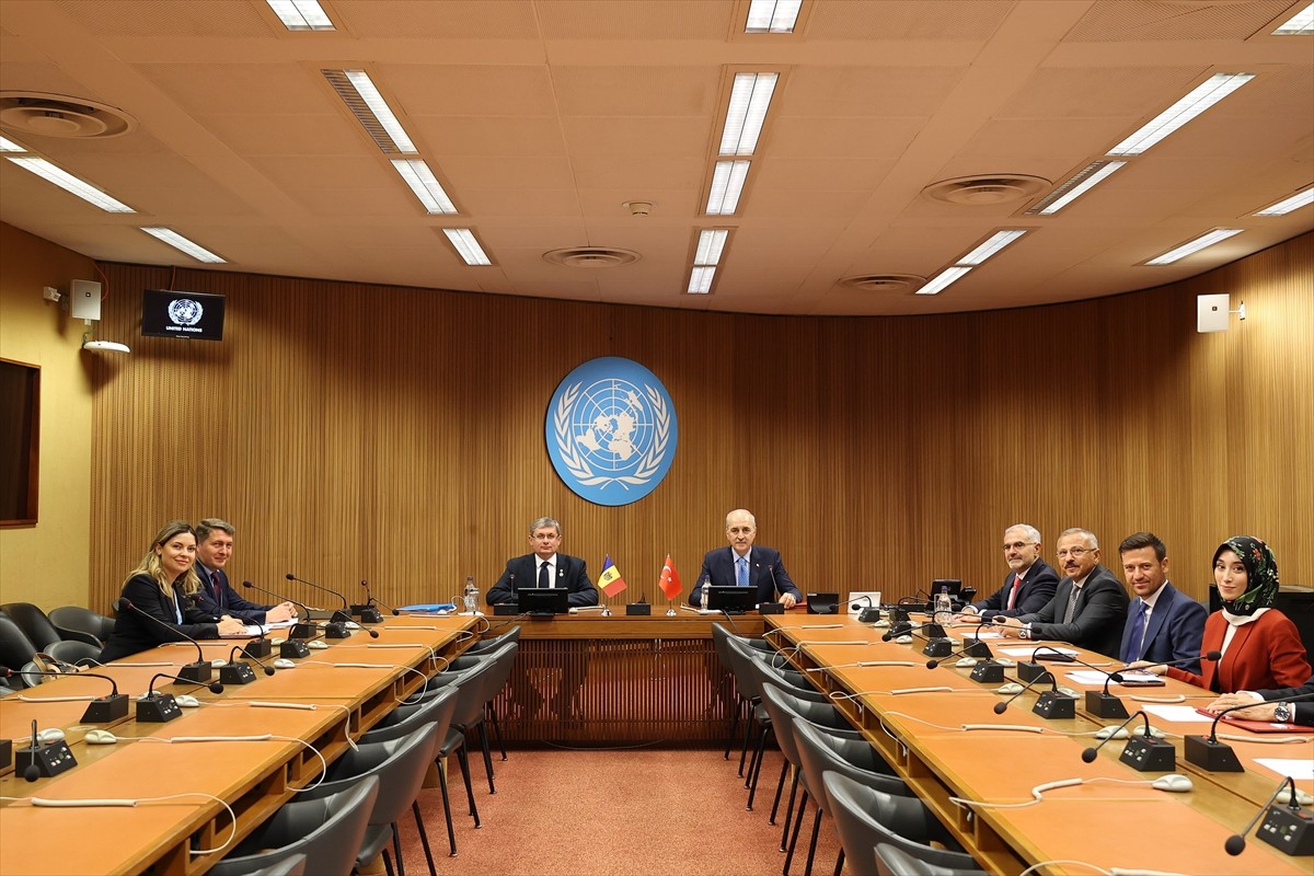 TBMM Başkanı Numan Kurtulmuş, Altıncı Dünya Parlamento Başkanları Konferansı için gittiği...