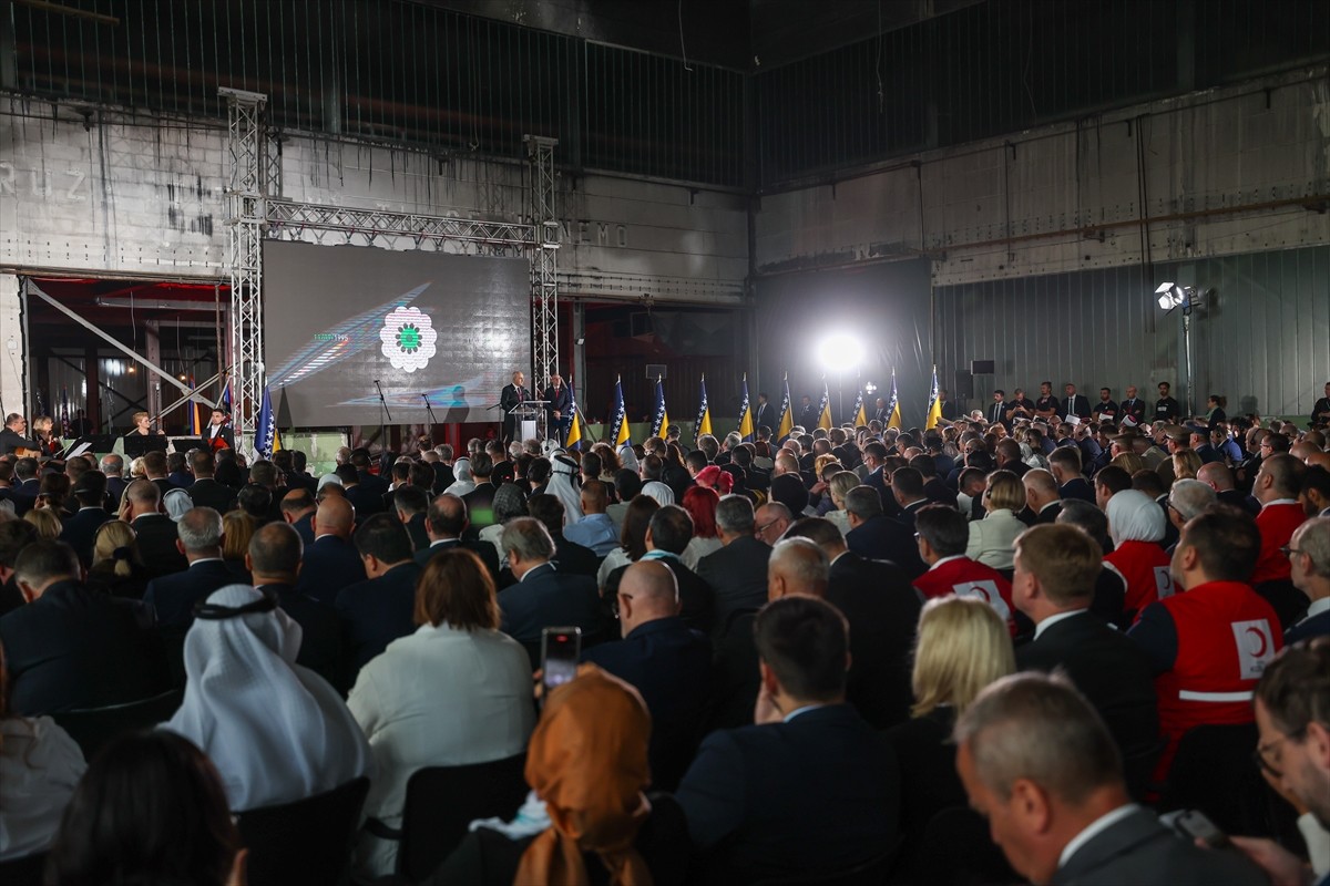 TBMM Başkanı Numan Kurtulmuş, Bosna Hersek'in doğusundaki Srebrenitsa'da 1995'te Sırp...