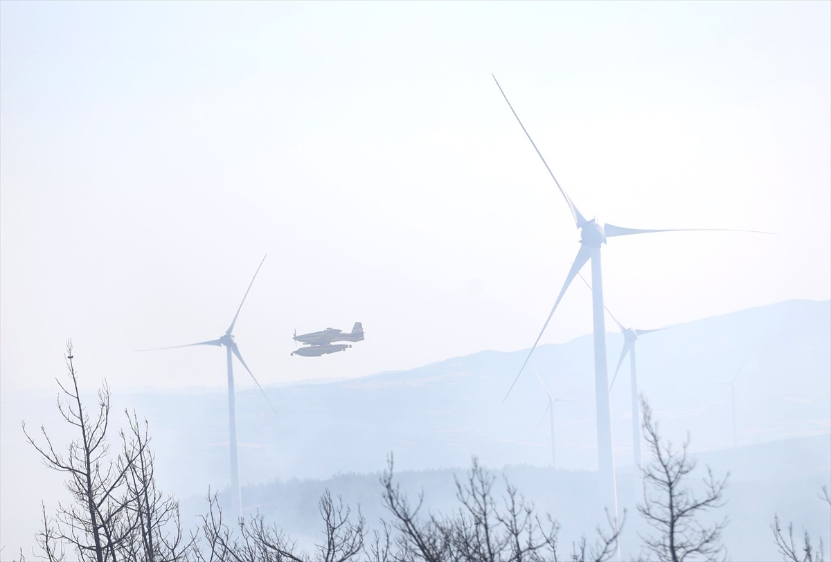 Tekirdağ'ın Şarköy ilçesindeki dün öğle saatlerinde tarım alanından başlayıp ormana sıçrayan...