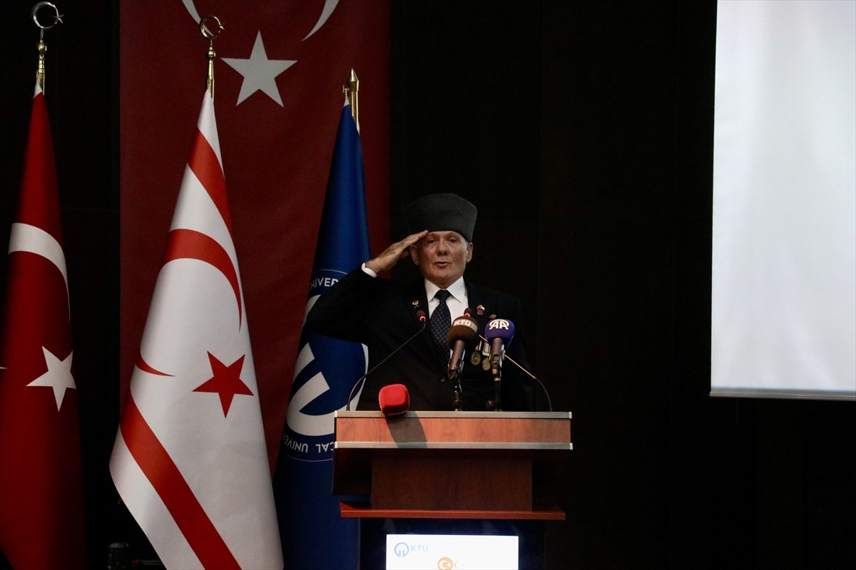 Trabzon'da, Kıbrıs Barış Harekatı'nın 51. yıl dönümü dolayısıyla "Kıbrıs Barış Harekatı:...