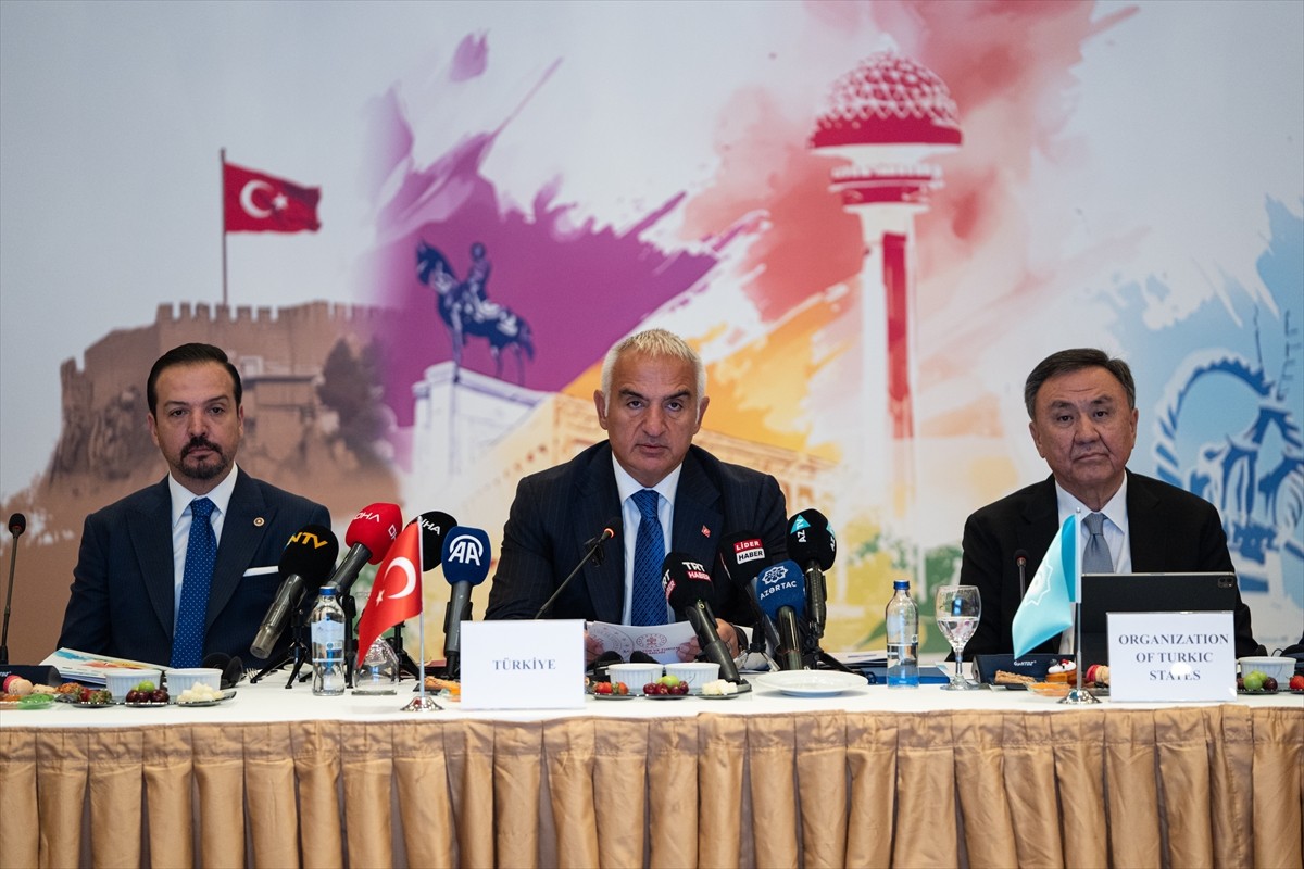 Türk Devletleri Teşkilatı (TDT) Turizm Bakanları Toplantısı'nın 10'uncusu Ankara'da bir otelde...